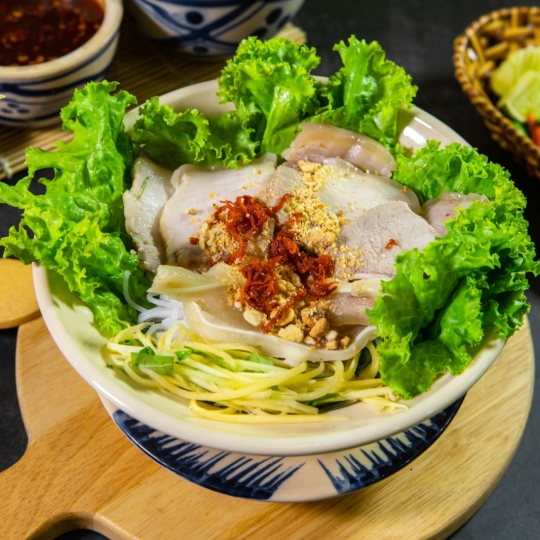 Bún mắm thịt heo 